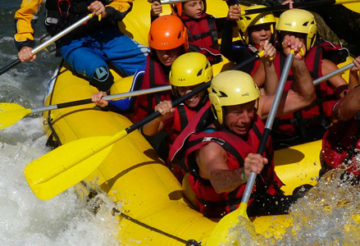 rafting